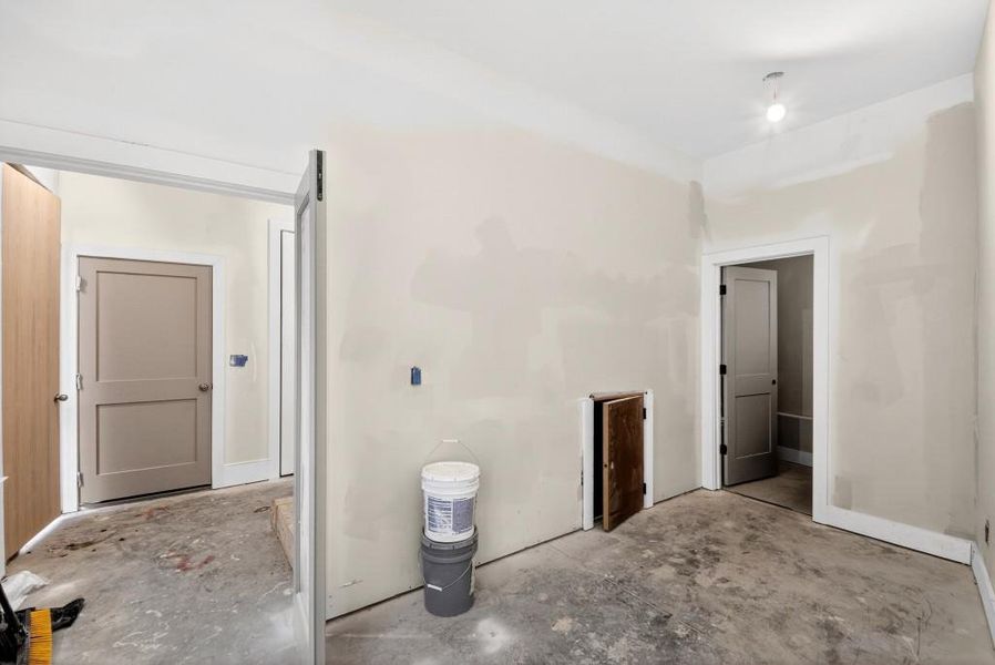 In-progress construction of a new home in , Atlanta, GA (Image 38).