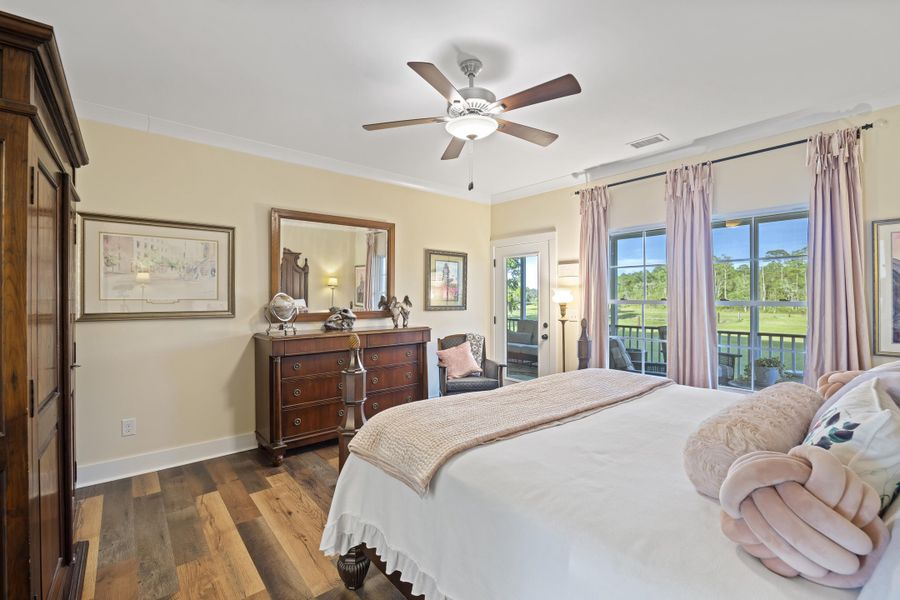 Furnished interior view inside a new home in , Meggett (Image 41).