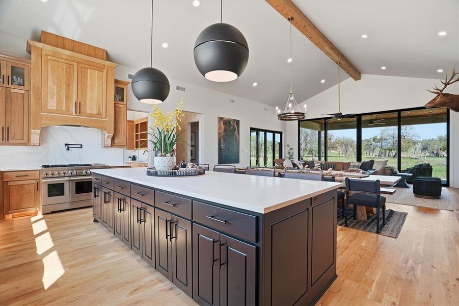Furnished interior view inside a new home in Ranger Ridge Estates, Strawn (Image 18).