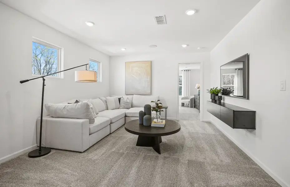 Furnished interior view inside a new home in Mallard Park, Charlotte (Image 9).