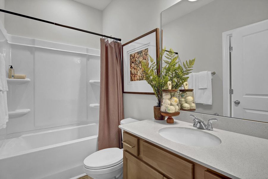 Furnished interior view inside a new home in , Manning (Image 9).