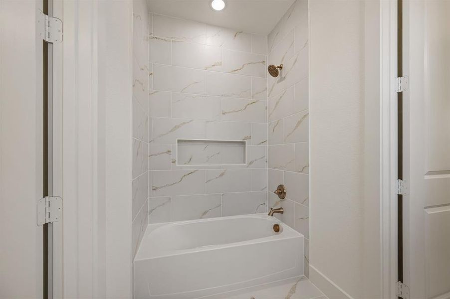 Furnished interior view inside a new home in NorthGlen, Haslet (Image 17).