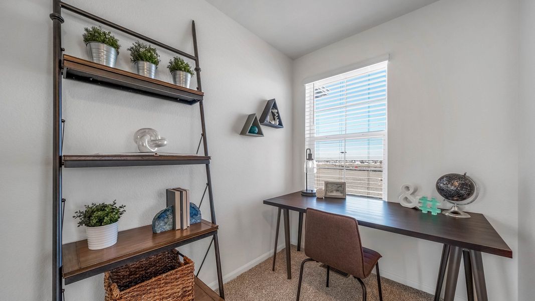 Furnished interior view inside a new home in Green Valley Ranch, Aurora (Image 26).
