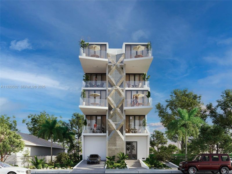 Condo located in Miami Beach, FL showcasing its design and architecture (Image 4). Condo located in Miami Beach, FL showcasing its design and architecture (Image 4).