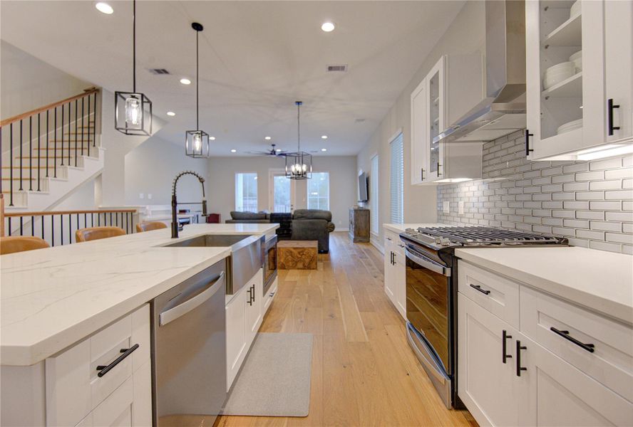 Furnished interior view inside a new home in , Houston (Image 14).