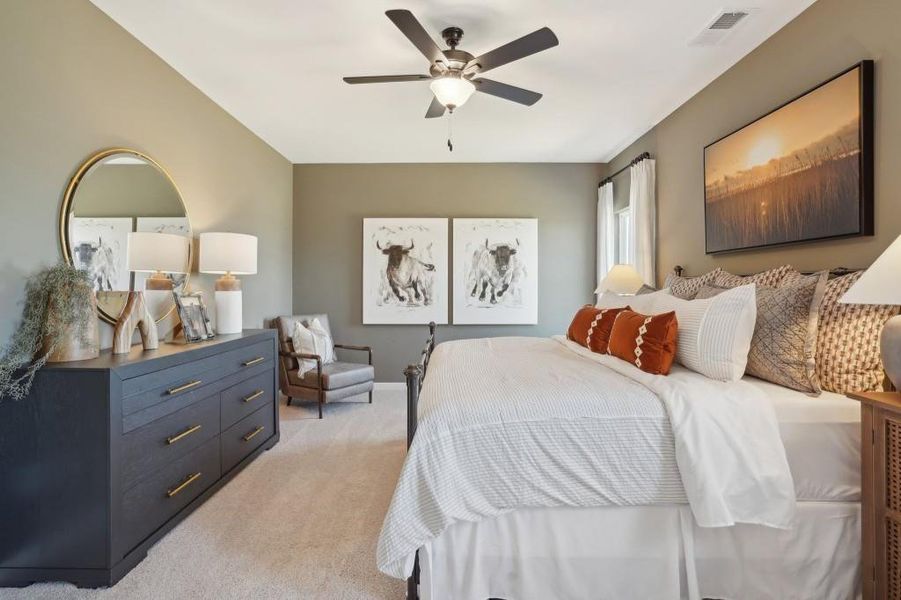 Furnished interior view inside a new home in Sycamore Crest, Calhoun (Image 28).