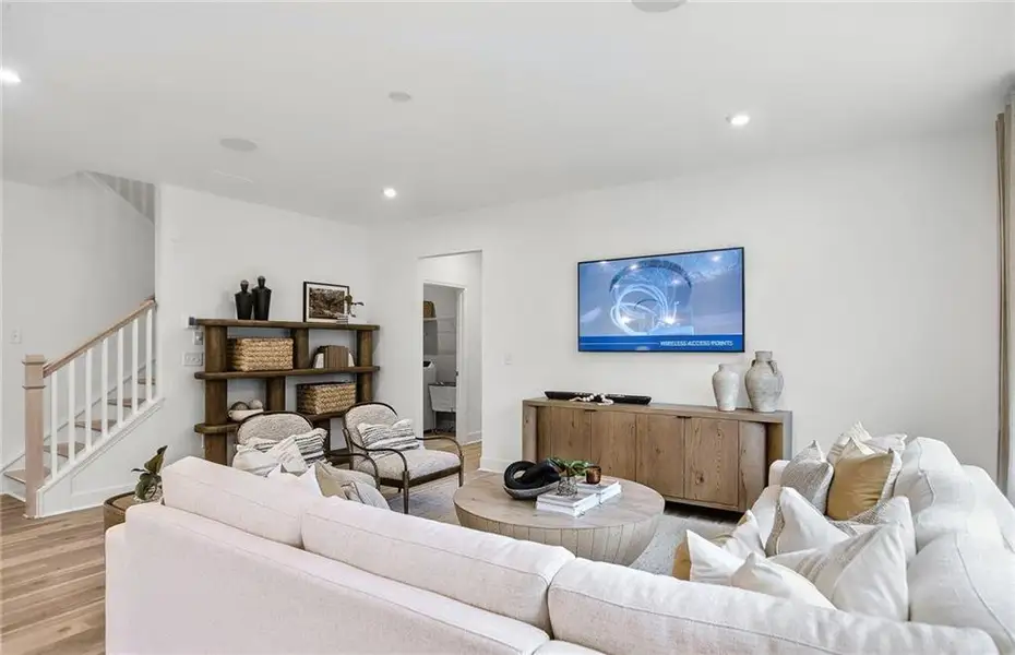 Furnished interior view inside a new home in Anderson Point Estates, McDonough (Image 21).