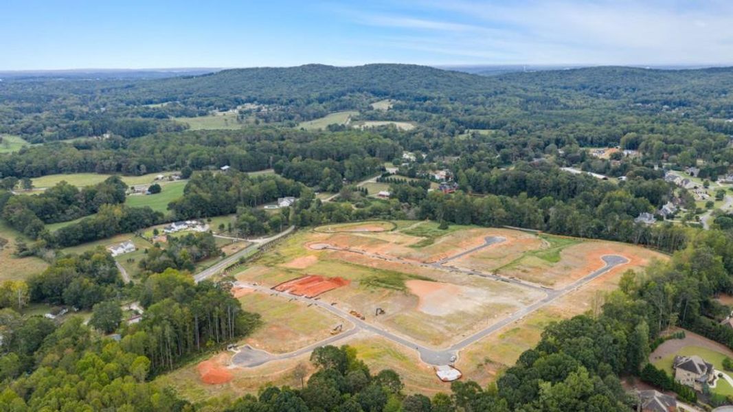 Site preparation for new homesites in Thalley Creek Estates, Cumming (Image 25).