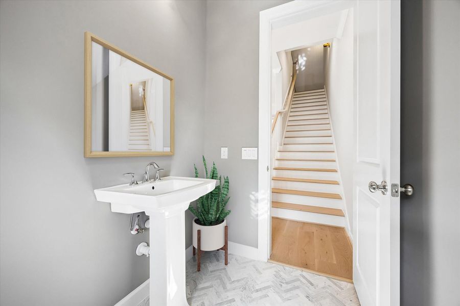 Furnished interior view inside a new home in , Houston (Image 20).