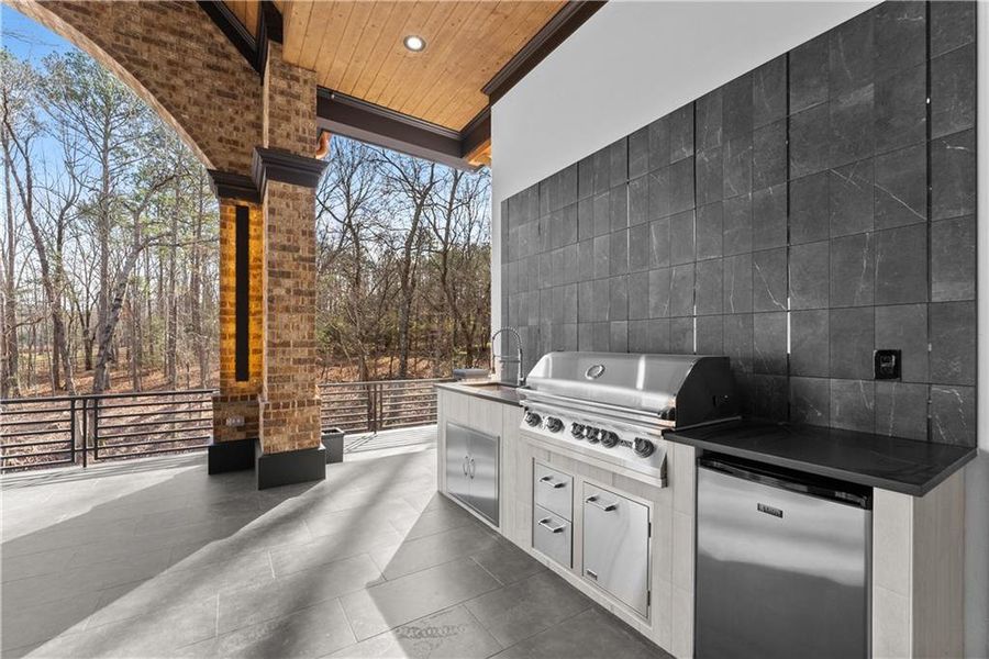 Exterior details and patio area of a home in , Loganville (Image 37). Exterior details and patio area of a home in , Loganville (Image 37).