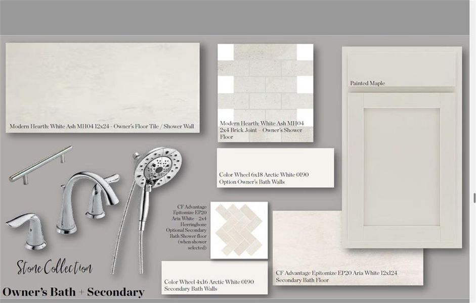 Sample of building materials used in homes in IveyBrooke, Alpharetta (Image 29). Sample of building materials used in homes in IveyBrooke, Alpharetta (Image 29).