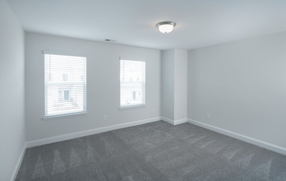 Representative unfurnished interior of a home built from the The Princeton B by Cothran Homes in Reidville Town Center, Reidville (Image 29).