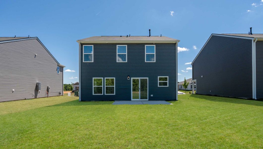 Exterior details and patio area of a home in Gibson Grove, Laurens (Image 20). Exterior details and patio area of a home in Gibson Grove, Laurens (Image 20).