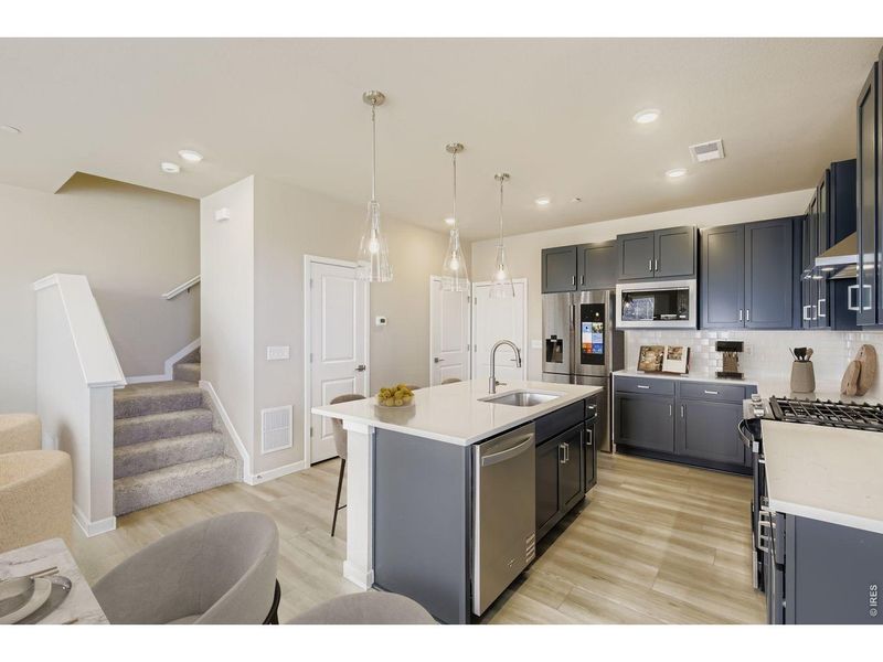 Furnished interior view inside a new home in , Fort Collins (Image 12).