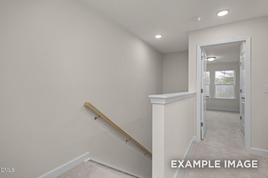 Spacious, unfurnished interior of a new home in Camden Park, Knightdale (Image 26).