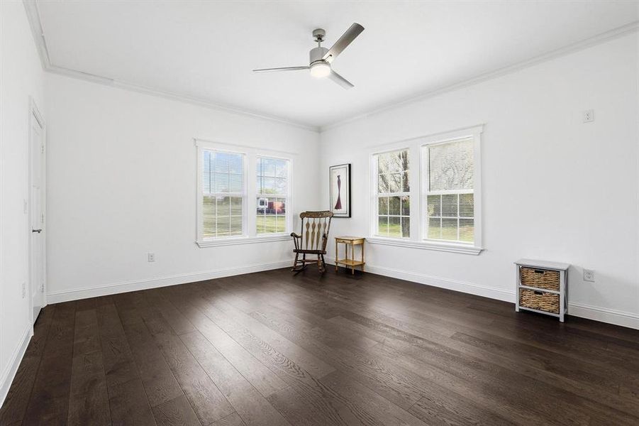 Spacious, unfurnished interior of a new home in , Savoy (Image 21). Spacious, unfurnished interior of a new home in , Savoy (Image 21).