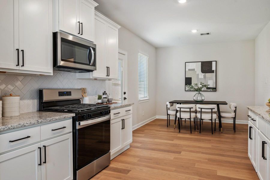 Furnished interior view inside a new home in Magnolia Woods, Magnolia (Image 14).