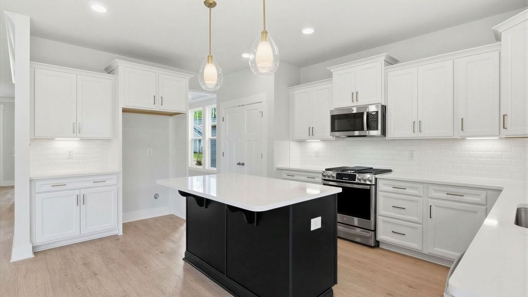 Furnished interior view inside a new home in The Reserve at Livingston Park, Easley (Image 12).