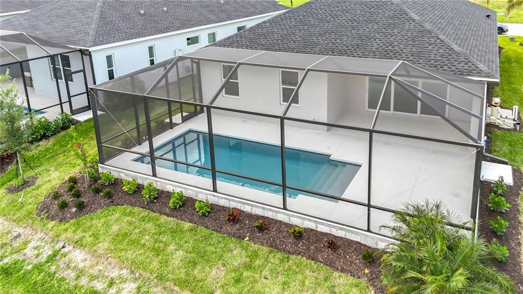 Exterior details and patio area of a home in , Parrish (Image 25).