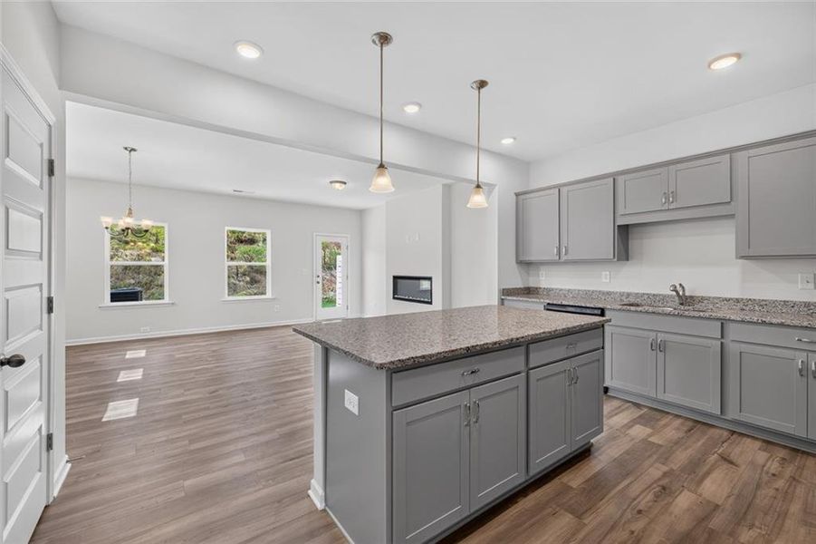 Furnished interior view inside a new home in Fairington, Cartersville (Image 8).
