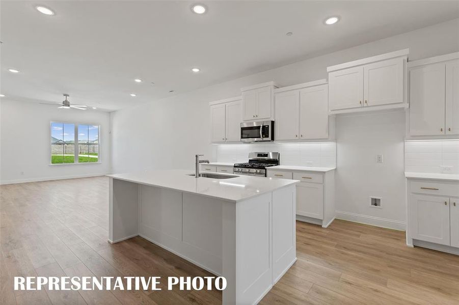 The chef will never be left out of the party in this open concept dream home! REPRESENTATIVE PHOTO The chef will never be left out of the party in this open concept dream home! REPRESENTATIVE PHOTO