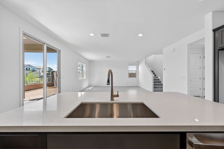 Close-up of interior finishes inside a home in Artisan at Asante, Surprise (Image 16).