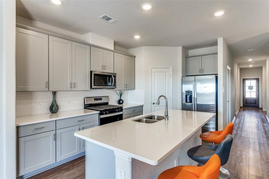 Furnished interior view inside a new home in Palmilla Springs - Signature Series, Fort Worth (Image 14).