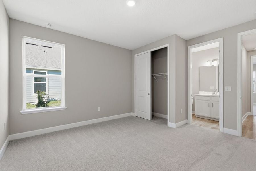 Representative unfurnished interior of a home built from the Sanibel by Taylor Morrison in Headwaters at Lofton Creek, Yulee (Image 34). Representative unfurnished interior of a home built from the Sanibel by Taylor Morrison in Headwaters at Lofton Creek, Yulee (Image 34).