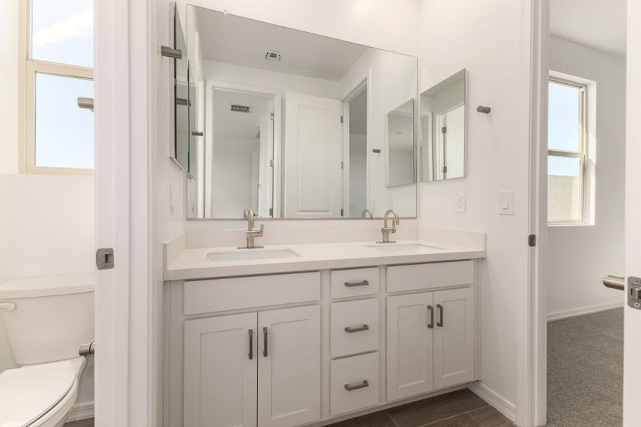 Furnished interior view inside a new home in Bella Vista Farms, San Tan Valley (Image 6). Furnished interior view inside a new home in Bella Vista Farms, San Tan Valley (Image 6).