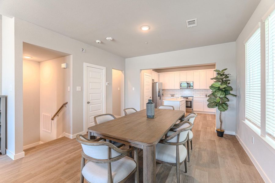 Furnished interior view inside a new home in , Shenandoah (Image 17). Furnished interior view inside a new home in , Shenandoah (Image 17).