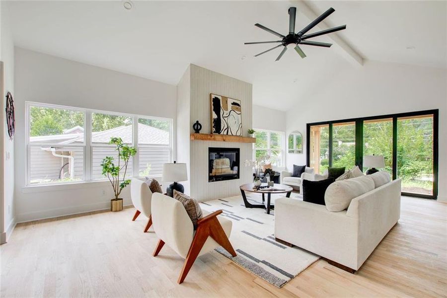 Furnished interior view inside a new home in , Tucker (Image 9).