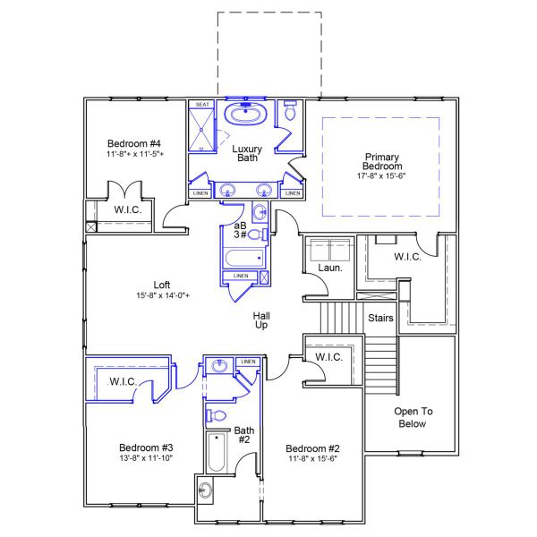 2D floor plan layout of this home in Arcadia, Myrtle Beach, SC (Image 3).