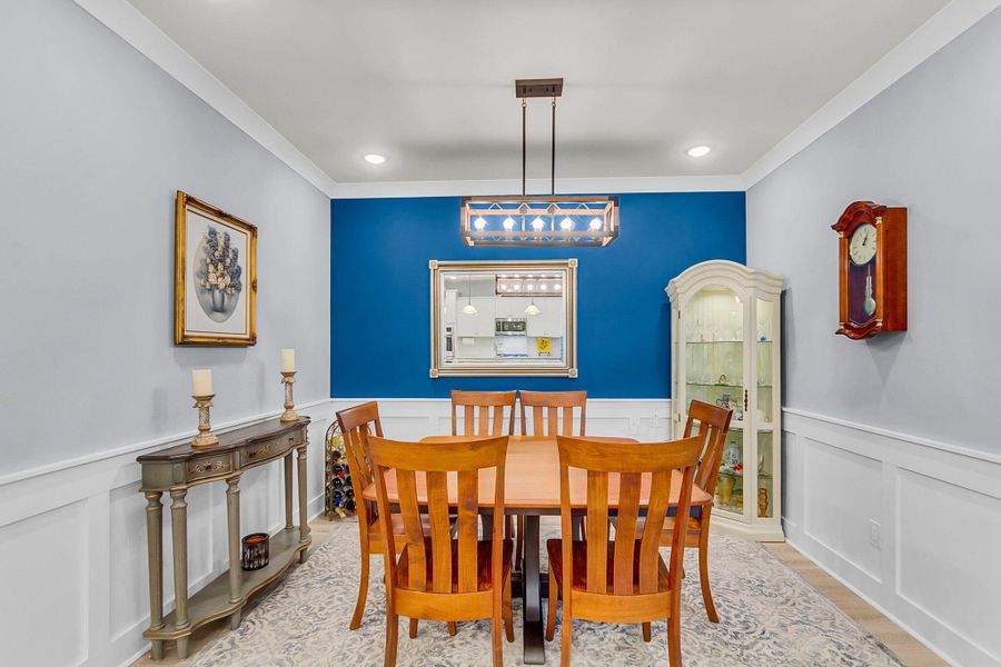 Furnished interior view inside a new home in K. Hovnanian's® Four Seasons at Lakes of Cane Bay, Summerville (Image 5).