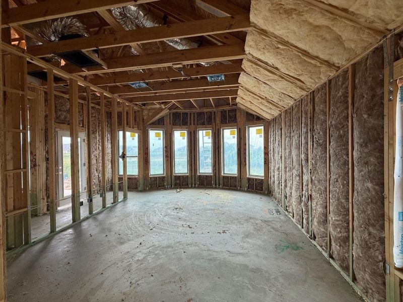 In-progress construction of a new home in Candela, Richmond, TX (Image 4).