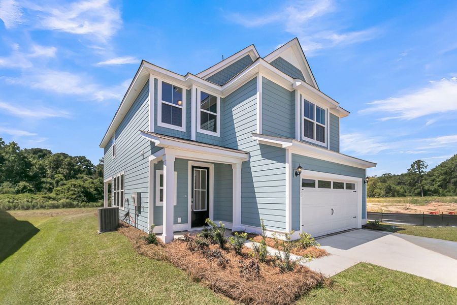 Exterior details and patio area of a home in Abbey Walk, Moncks Corner (Image 3). Exterior details and patio area of a home in Abbey Walk, Moncks Corner (Image 3).