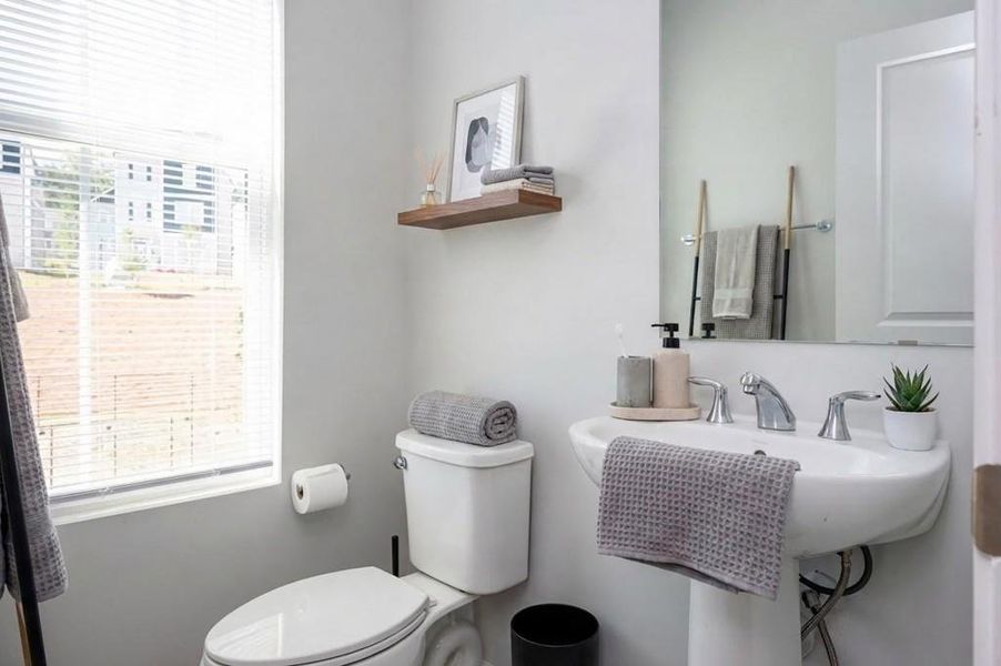 Furnished interior view inside a new home in , Atlanta (Image 13).