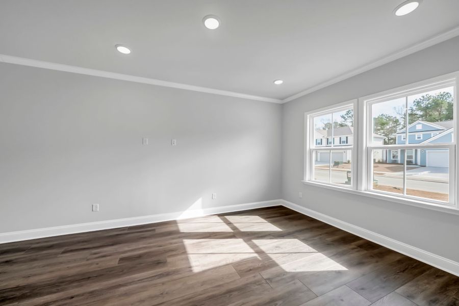 Spacious, unfurnished interior of a new home in Monroe Preserve, Chapin (Image 24).