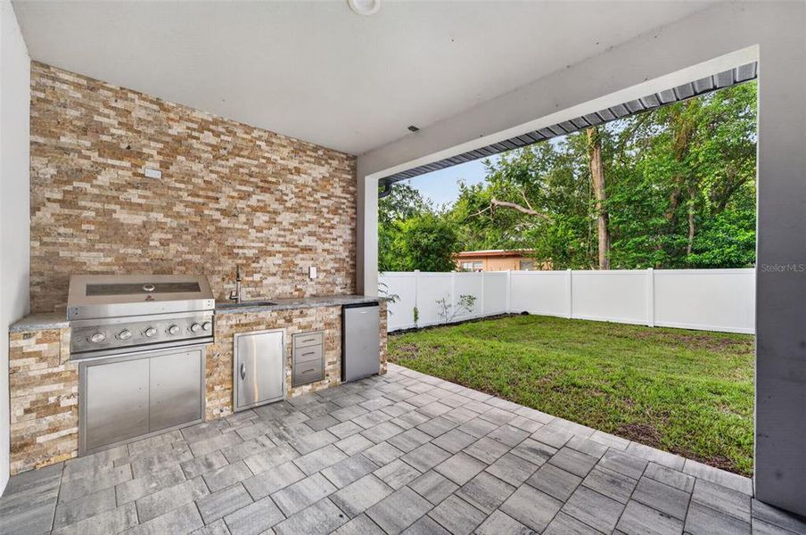 Exterior details and patio area of a home in , Winter Park (Image 29).