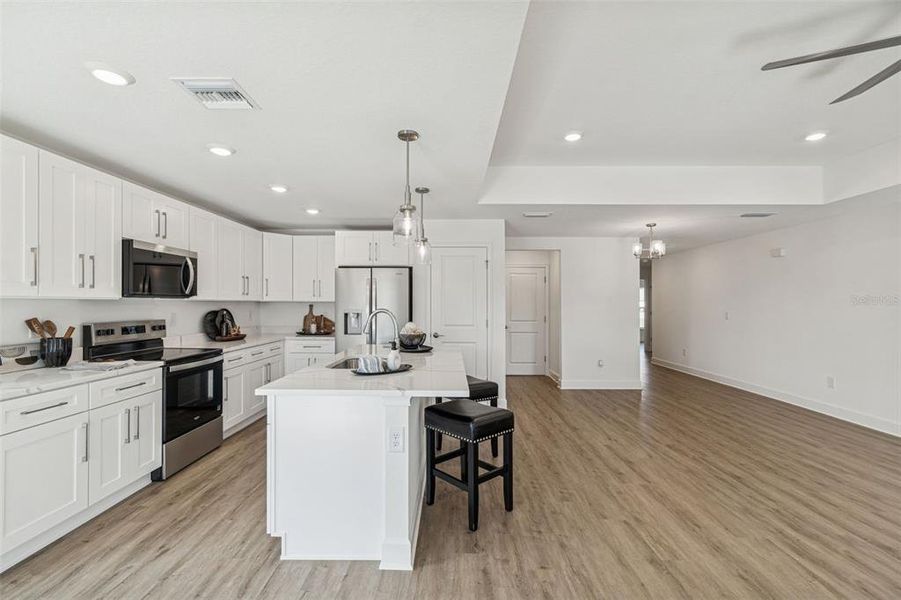 Furnished interior view inside a new home in , Spring Hill (Image 11).