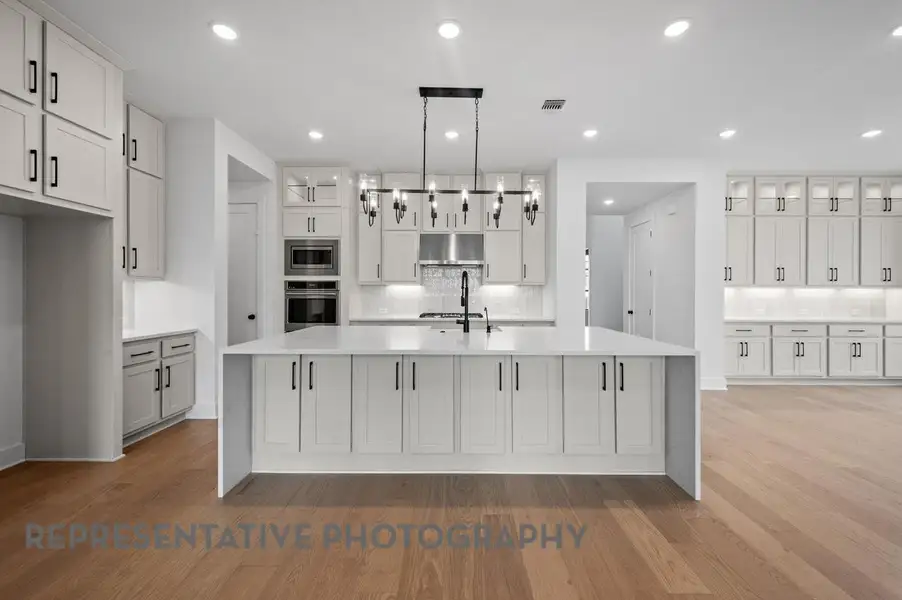 Furnished interior view inside a new home in Parkside On The River: 70ft. lots, Georgetown (Image 10). Furnished interior view inside a new home in Parkside On The River: 70ft. lots, Georgetown (Image 10).