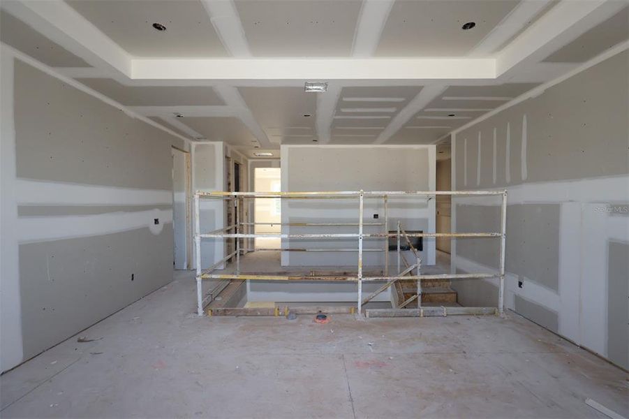 In-progress construction of a new home in Eden at Crossprairie, St. Cloud, FL (Image 8).