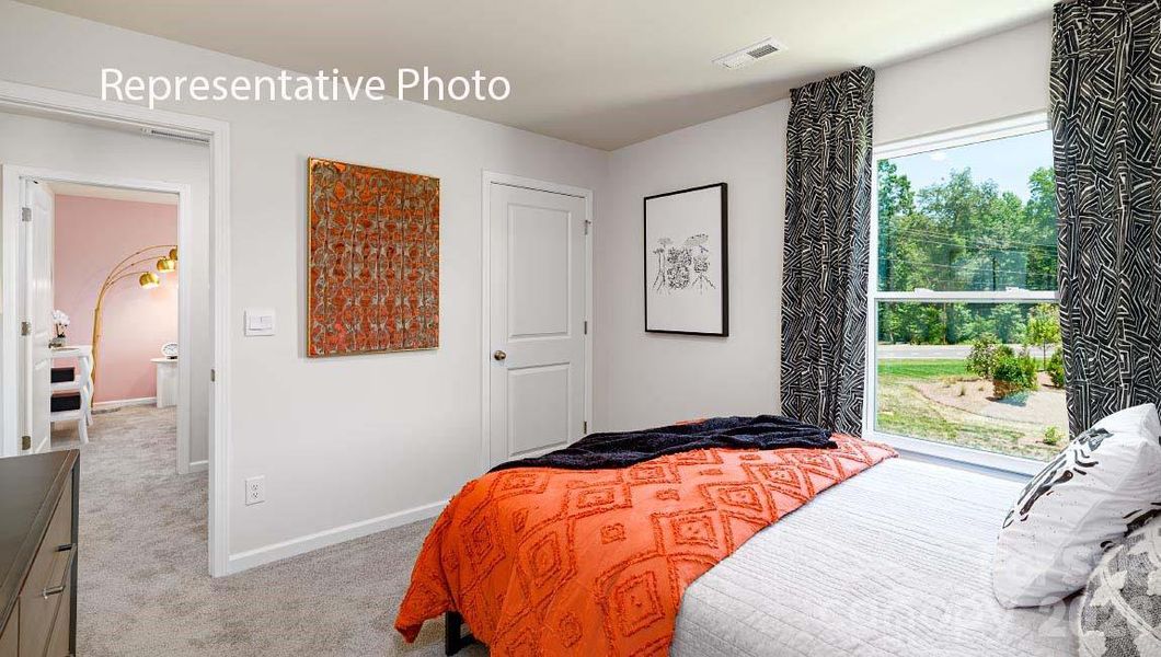 Furnished interior view inside a new home in Brandon Creek, Gastonia (Image 25).