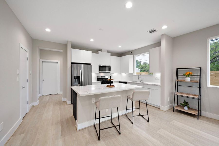 Furnished interior view inside a new home in Scranton Estates, Houston (Image 26).
