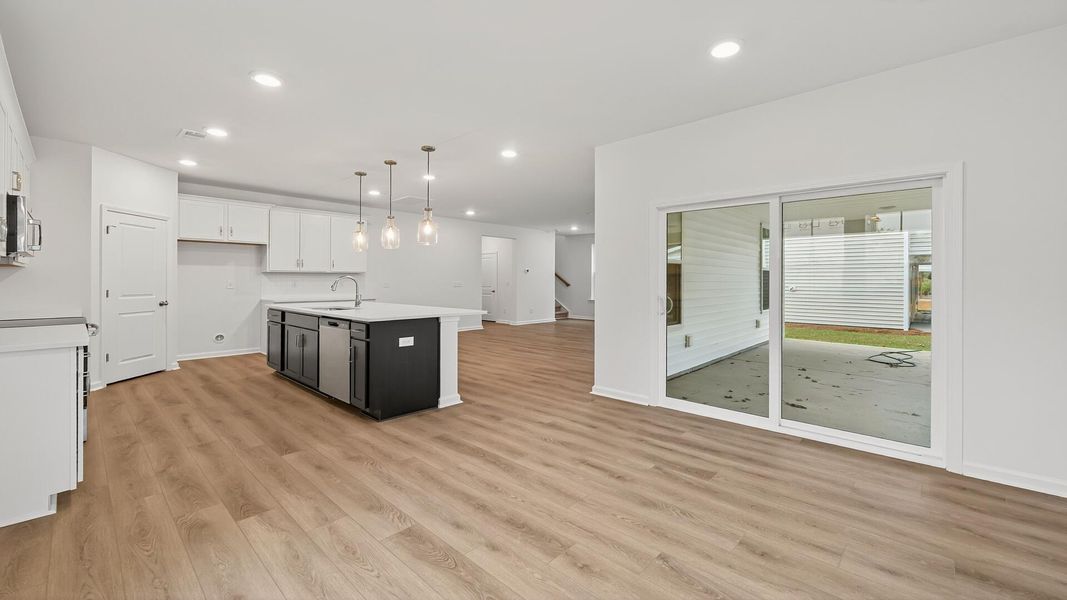 Spacious, unfurnished interior of a new home in Creekside at Andrews, Summerville (Image 15).