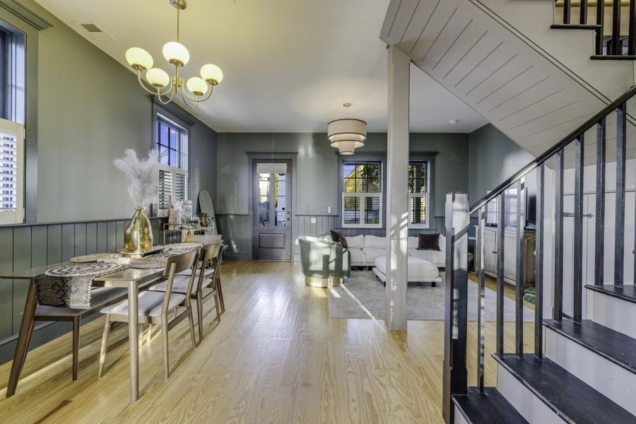 Furnished interior view inside a new home in , Charleston (Image 23). Furnished interior view inside a new home in , Charleston (Image 23).