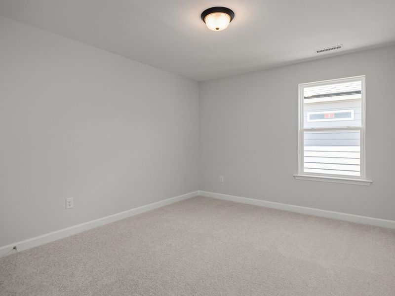 Representative unfurnished interior of a home built from the The Birch II A by Davidson Homes LLC in Tobacco Road, Angier (Image 32). Representative unfurnished interior of a home built from the The Birch II A by Davidson Homes LLC in Tobacco Road, Angier (Image 32).
