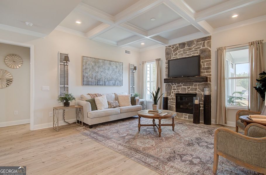 Furnished interior view inside a new home in Summerlin, Winder (Image 13). Furnished interior view inside a new home in Summerlin, Winder (Image 13).