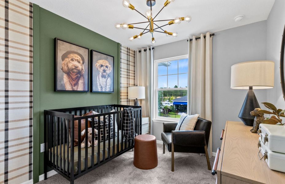 Representative furnished interior of a home built from the Foxtail - Exterior Unit by Pulte Homes in Lakehaven Estates, Clermont (Image 19). Representative furnished interior of a home built from the Foxtail - Exterior Unit by Pulte Homes in Lakehaven Estates, Clermont (Image 19).