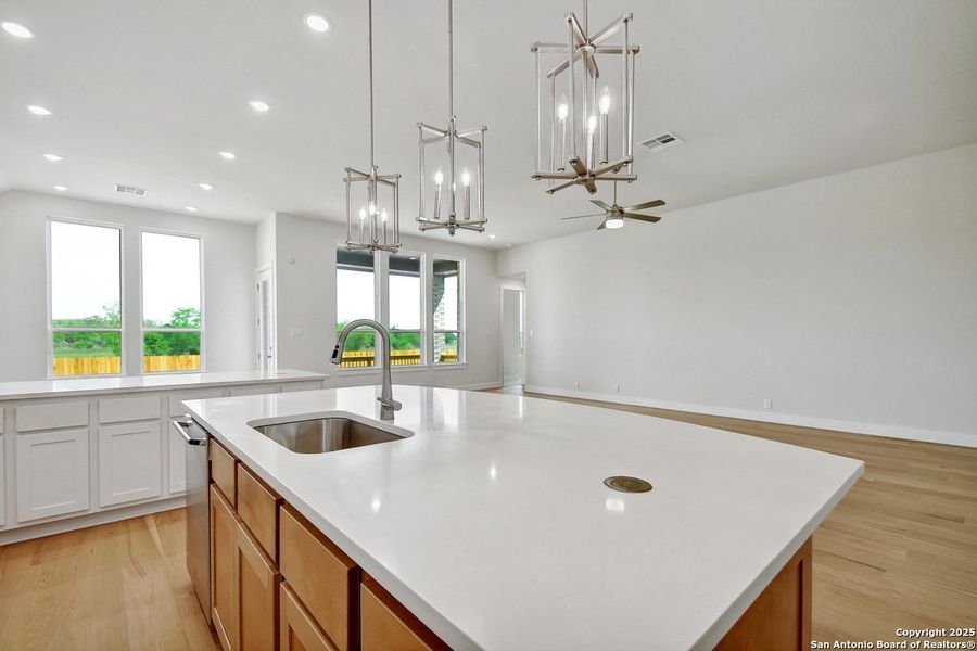 Furnished interior view inside a new home in Alsatian Oaks: 60ft. lots, Castroville (Image 8).