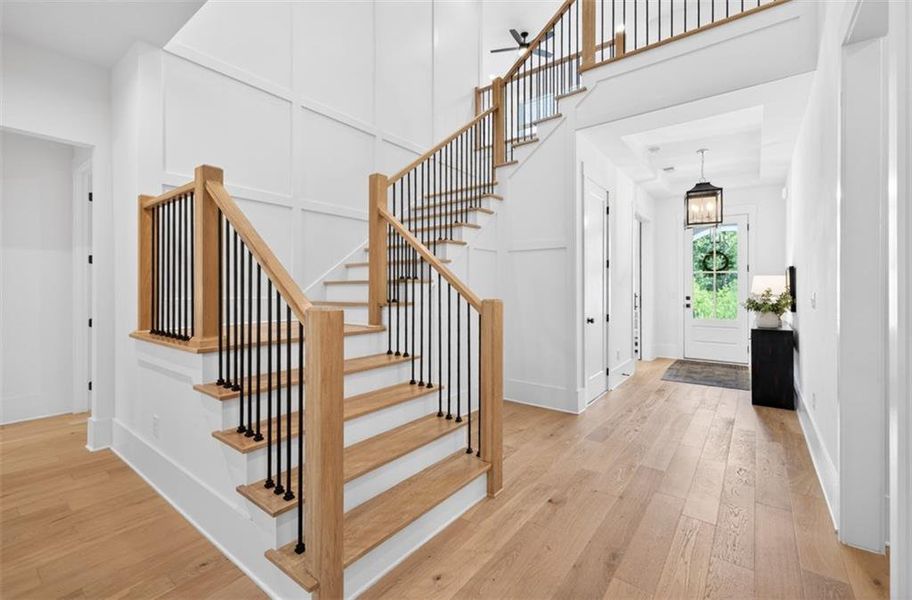 Spacious, unfurnished interior of a new home in Town Farms, Peachtree Corners (Image 25).